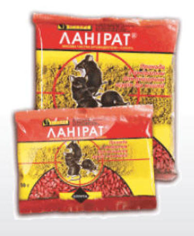 Ланират для уничтожения крыс и мышей