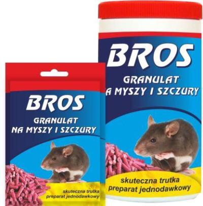 Купить BROS гранулы от крыс и мышей 100г