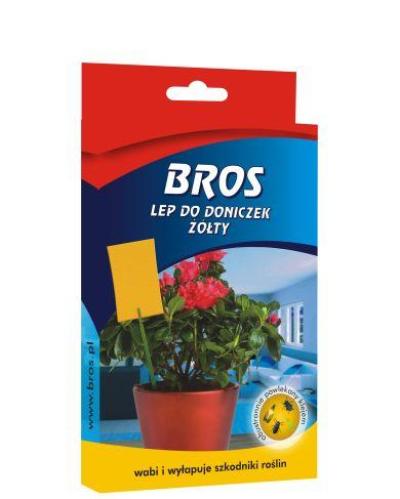Купить BROS клейкий лист для горшков 10 шт.